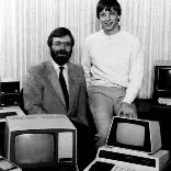 Bill Gates and Paul Allen 